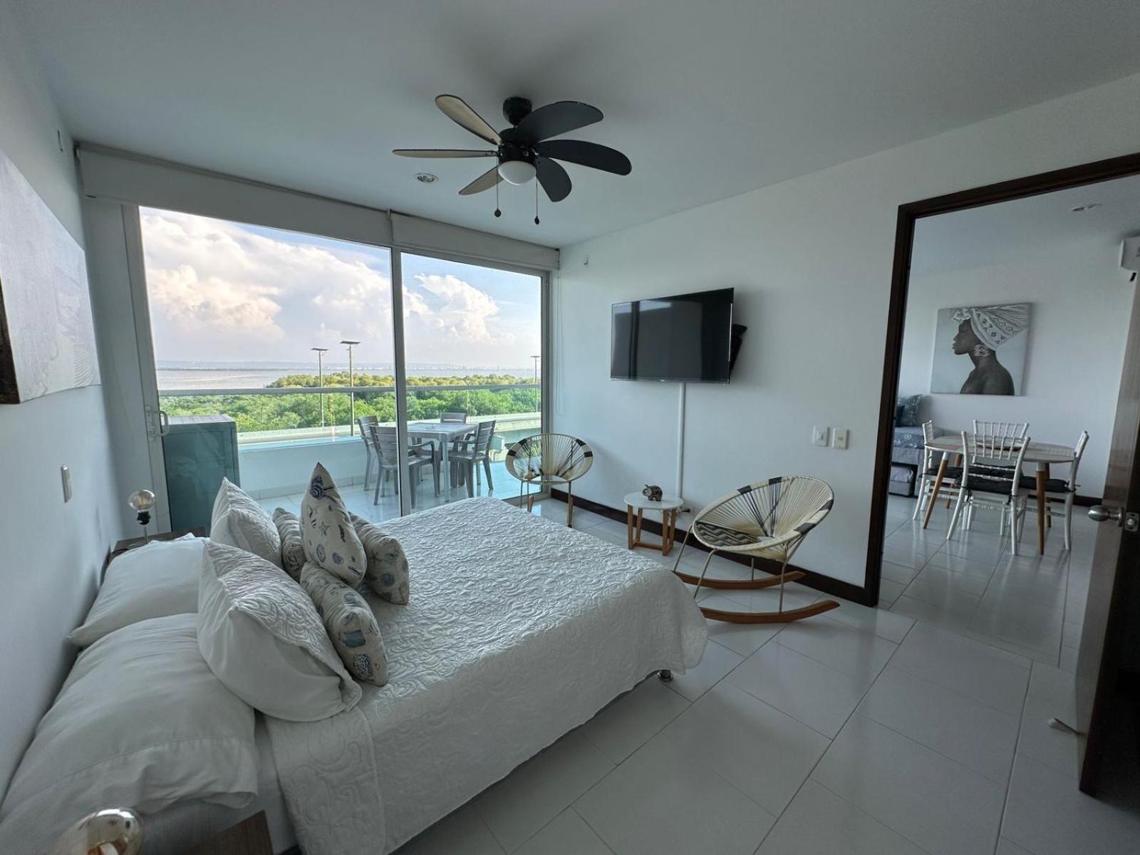 Apartamento Espectacular apto en Cartagena con salida directa a la playa Exterior foto